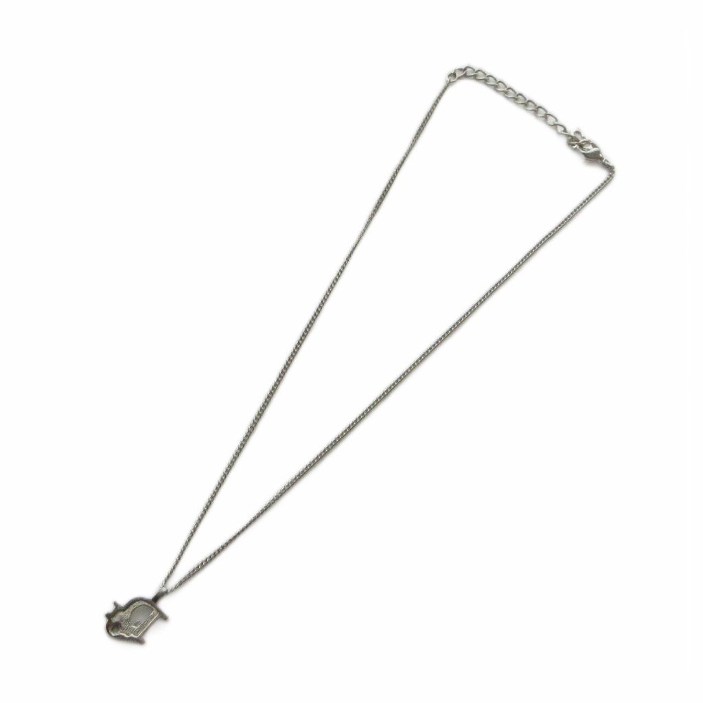 Dior Pendant Logo Rhinestone Silver — view 4