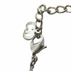 Dior Pendant Logo Rhinestone Silver — view 5