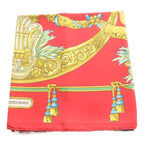 Hermes Chat Loulou Tribute to Garnier Scarf Red Carre 90 — view 3