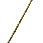 Dior Necklace CD Logo Rhinestone Pendant Gold — view 6