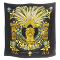 Hermes Mexique Mexico Scarf Carre 90 Logo Navy