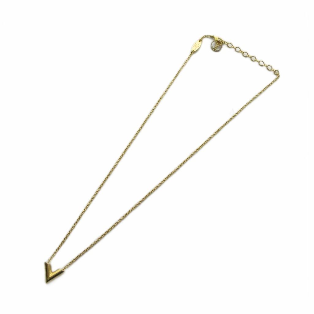 Louis Vuitton Essential Pendant Logo Gold — view 3