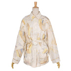 Hermes Martin Margiela Era Blouse with Shirt Belt Total Pattern — view 3