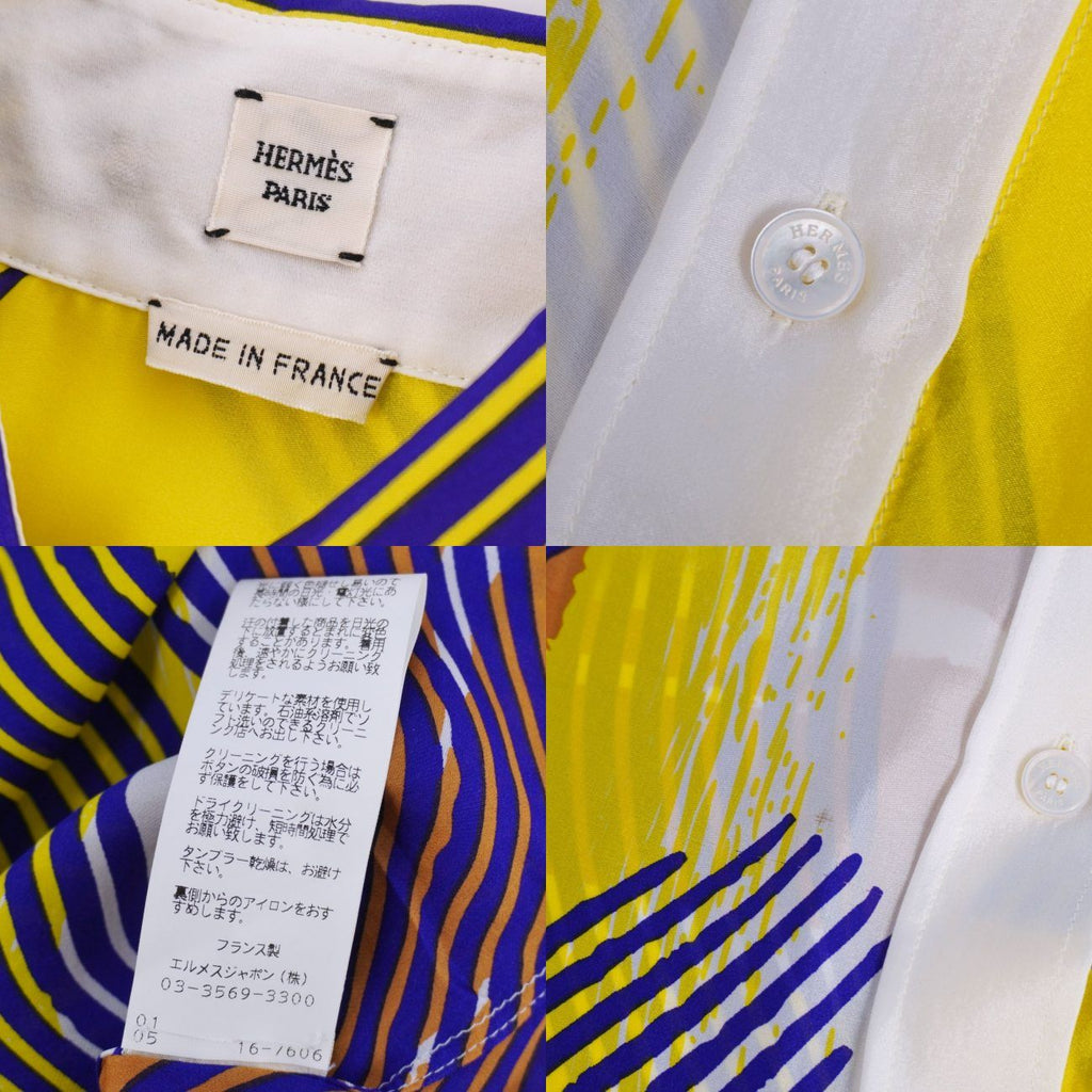 Hermes Shirt Blouse Gaultier Era Long Sleeve — view 8