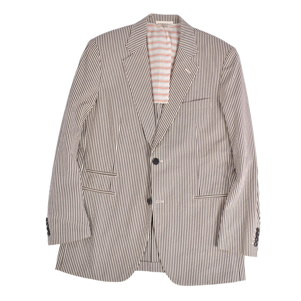Hermes Jacket Tailored Seersucker