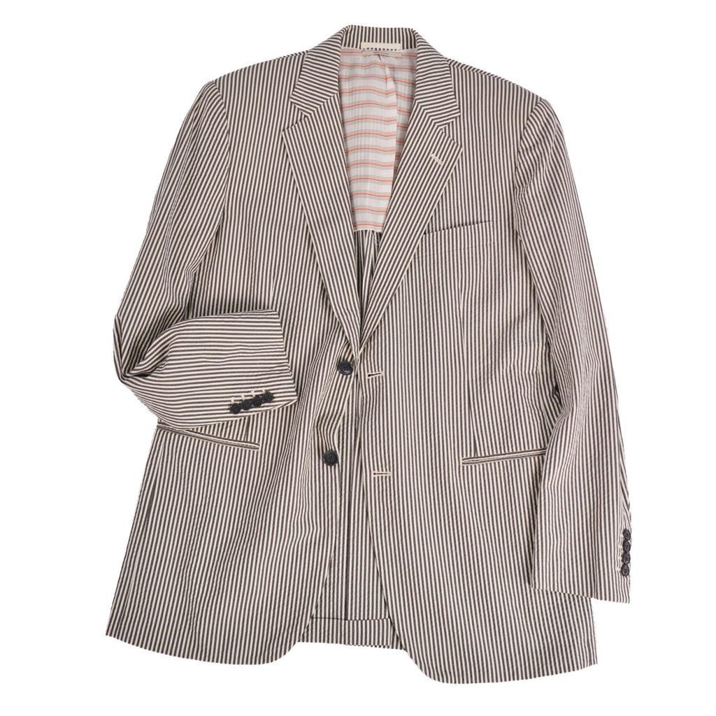 Hermes Jacket Tailored Seersucker — view 2