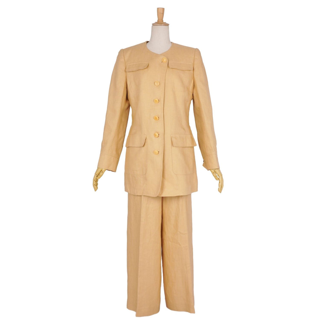 Hermes Vintage Set Pants Suit Linen — view 2
