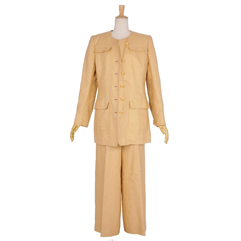 Hermes Vintage Set Pants Suit Linen — view 3