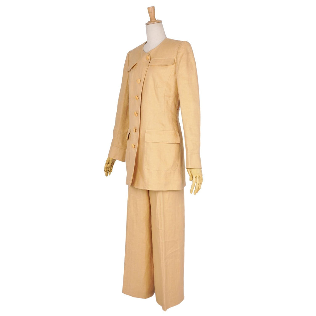 Hermes Vintage Set Pants Suit Linen — view 4