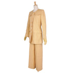 Hermes Vintage Set Pants Suit Linen — view 4
