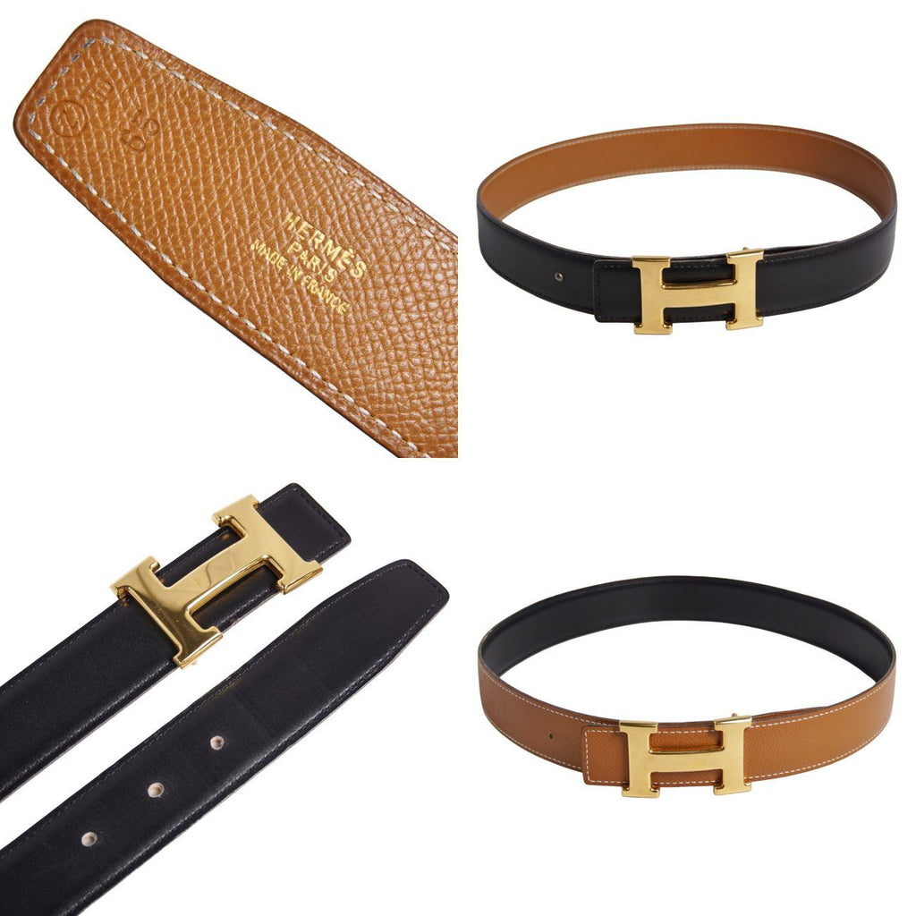 Hermes Vintage Belt Leather River — view 6