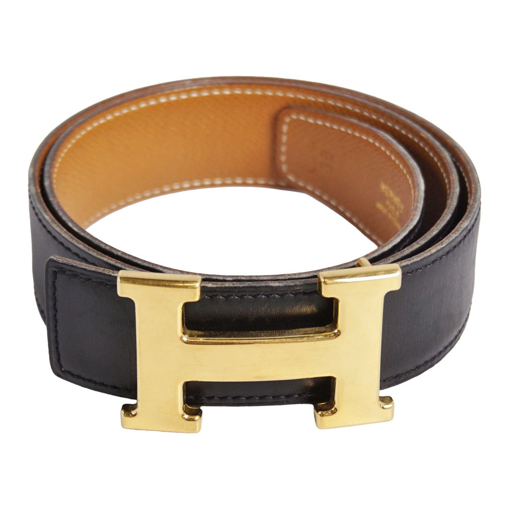 Hermes Vintage Belt Leather River