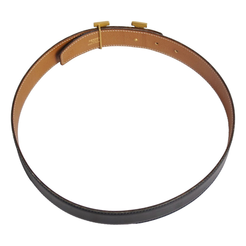 Hermes Vintage Belt Leather River — view 5