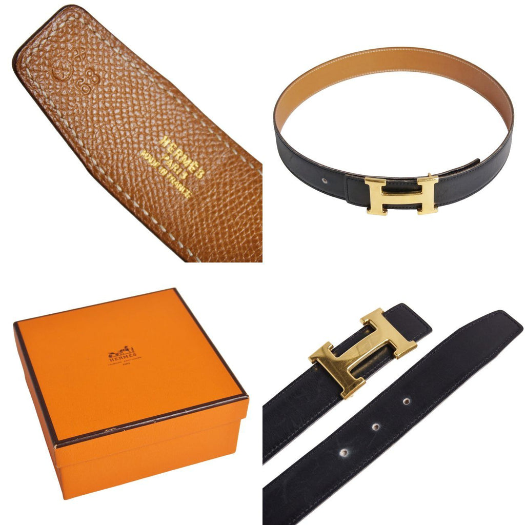 Hermes Vintage Belt Leather River — view 6