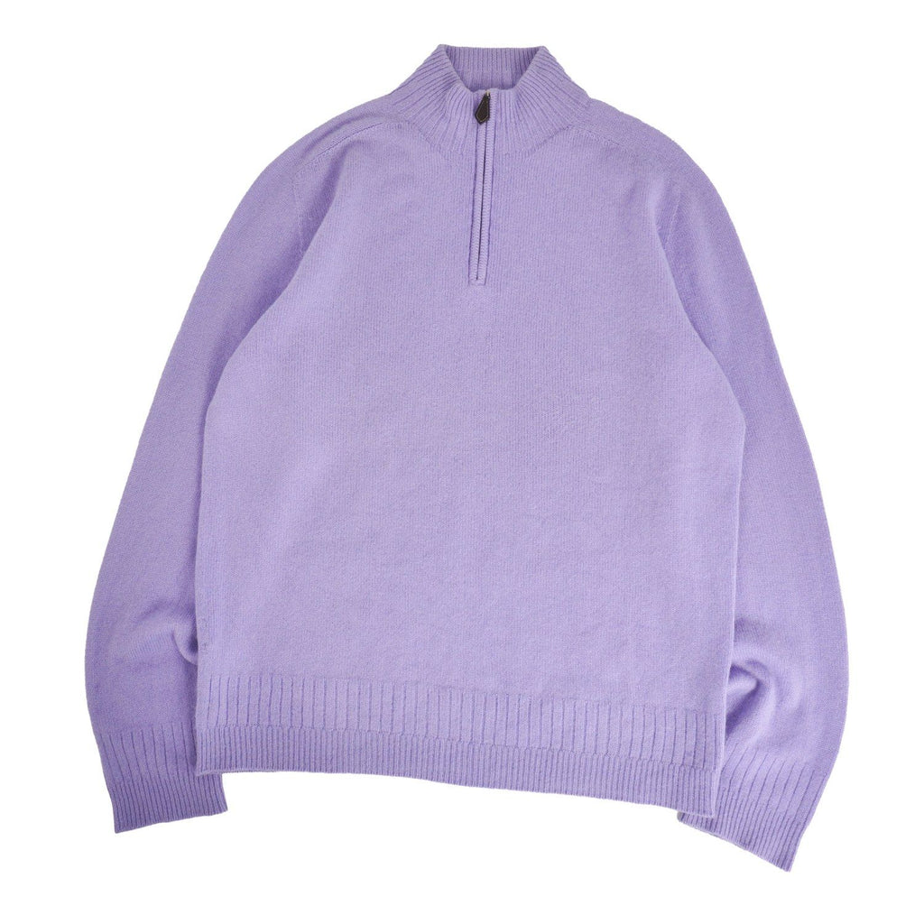 Hermes Knit Half Zip Sweater Long