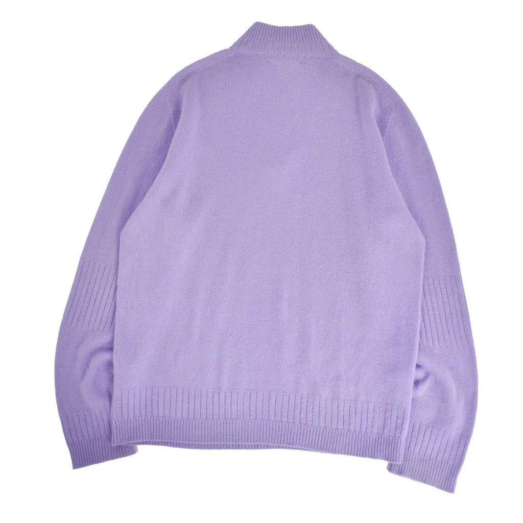 Hermes Knit Half Zip Sweater Long — view 3
