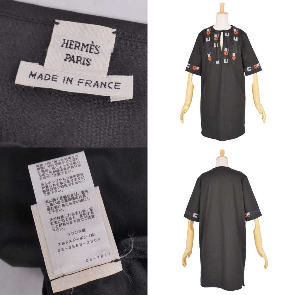 Hermes Dress 20 SS Shirt Cotton — view 7