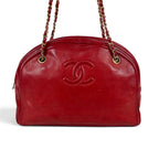 Chanel Lamb Skin Chain Shoulder Bag Lambskin Bag Tote — view 4