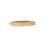 Hermes Mini Rival Leather Bracelet Gold T2 — view 3