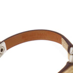 Hermes Mini Rival Leather Bracelet Gold T2 — view 5