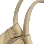 Gucci Leather Tote Beige — view 8