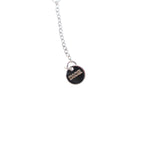 Dior CD Rhinestone Necklace White — view 3