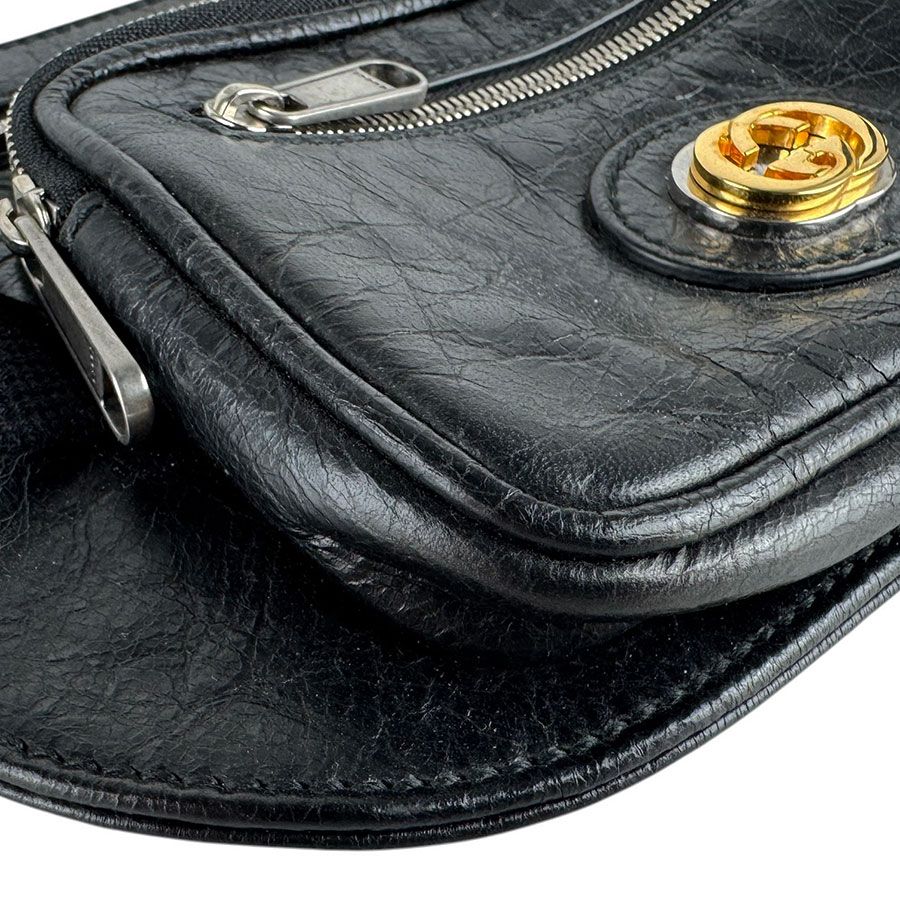 Gucci Waist Bag Belt Bag Black — view 9