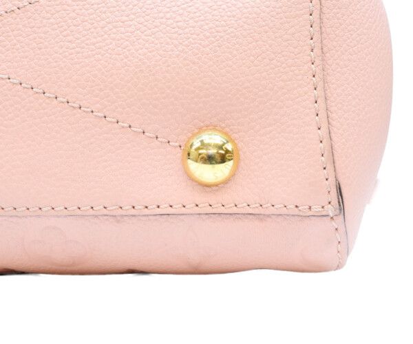 Louis Vuitton Pink Monogram Empreinte Montaigne BB Shoulder — view 6