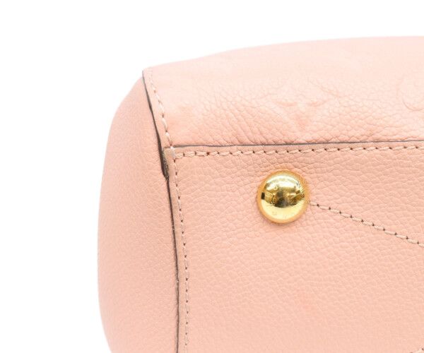 Louis Vuitton Pink Monogram Empreinte Montaigne BB Shoulder — view 7