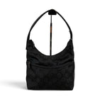 Gucci GG Canvas Hobo Black Shoulder — view 2