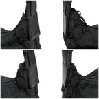 Gucci GG Canvas Hobo Black Shoulder — view 5