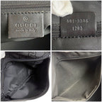 Gucci GG Canvas Hobo Black Shoulder — view 8