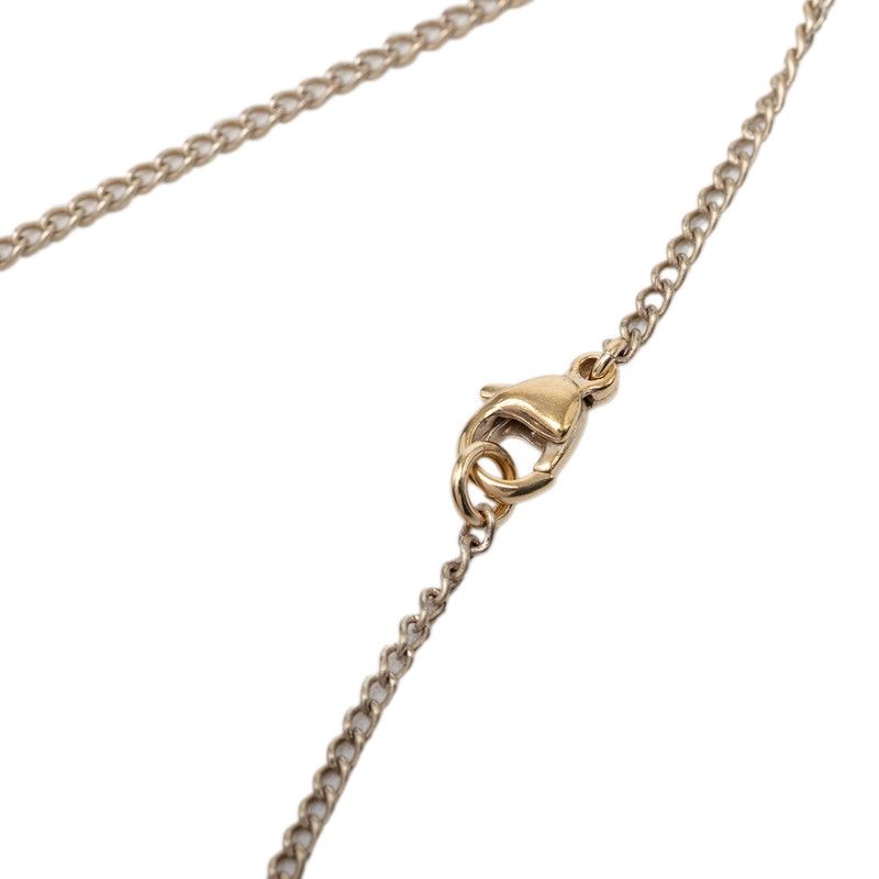 Chanel CC Logo Heart Pendant Gold Plated — view 4