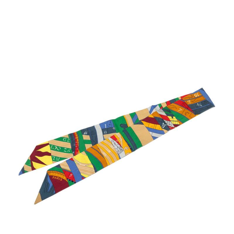 Hermes Twilly Astrologie Nouvelle New Astrology Scarf Multicolor Silk