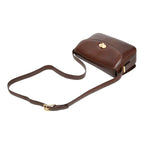 Celine Crossbody Shoulder Bag Brown Leather — view 4