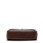 Celine Crossbody Shoulder Bag Brown Leather — view 3