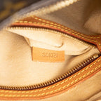 Louis Vuitton Monogram Looping MM Shoulder Bag Brown Leather — view 6