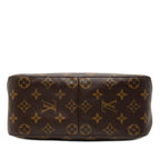 Louis Vuitton Monogram Looping MM Shoulder Bag Brown Leather — view 3