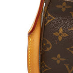 Louis Vuitton Monogram Looping MM Shoulder Bag Brown Leather — view 8