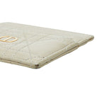 Dior Caro Freesia Card Case Beige Leather — view 4