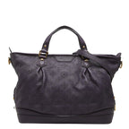 Louis Vuitton Monogram Mahina Stella PM 2-Way Shoulder Bag Purple Leather