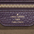 Louis Vuitton Monogram Mahina Stella PM 2-Way Shoulder Bag Purple Leather — view 9