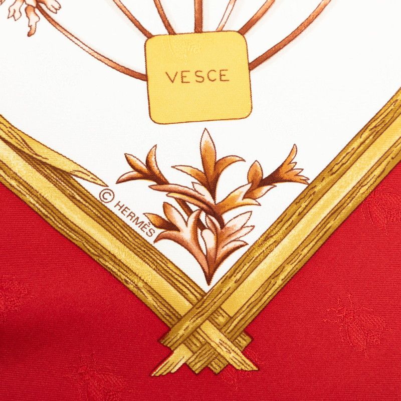 Hermes Carre 90 Harbier de Gavarnie Pressed Flowers From the Cirque de Cavarnie — view 3