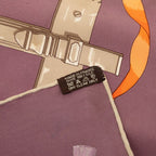 Hermes Carre 60 Ironwork Ferronnerie Scarf Multicolor Silk — view 8