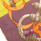 Hermes Carre 60 Ironwork Ferronnerie Scarf Multicolor Silk — view 7