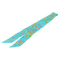 Hermes Twilly Rencontre Oceane Atlantic Encounters Scarf Blue Light Silk