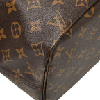 Louis Vuitton Monogram Neverfull MM Shoulder Bag Tote Brown Pink Leather — view 5