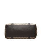 Gucci GG Crystal Interlocking 2-Way Shoulder Bag Brown Leather — view 3