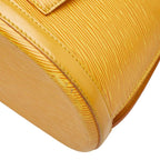 Louis Vuitton Epi Cobran Backpack Tassili Yellow Leather — view 4