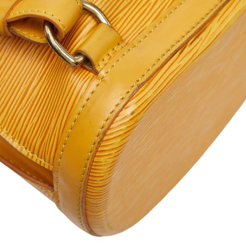 Louis Vuitton Epi Cobran Backpack Tassili Yellow Leather — view 7